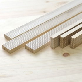 자작나무합판 원목쫄대 나무쫄대 각목 목재 몰딩 10X30X800mm