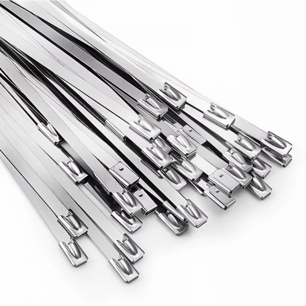 스텐 케이블 타이 스틸 전선정리 100개 UG 250x4.6mm